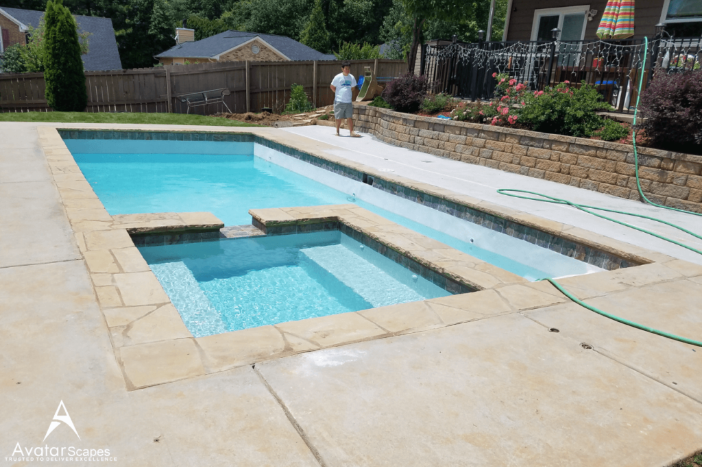 Alpharetta | Concrete Pool Installation